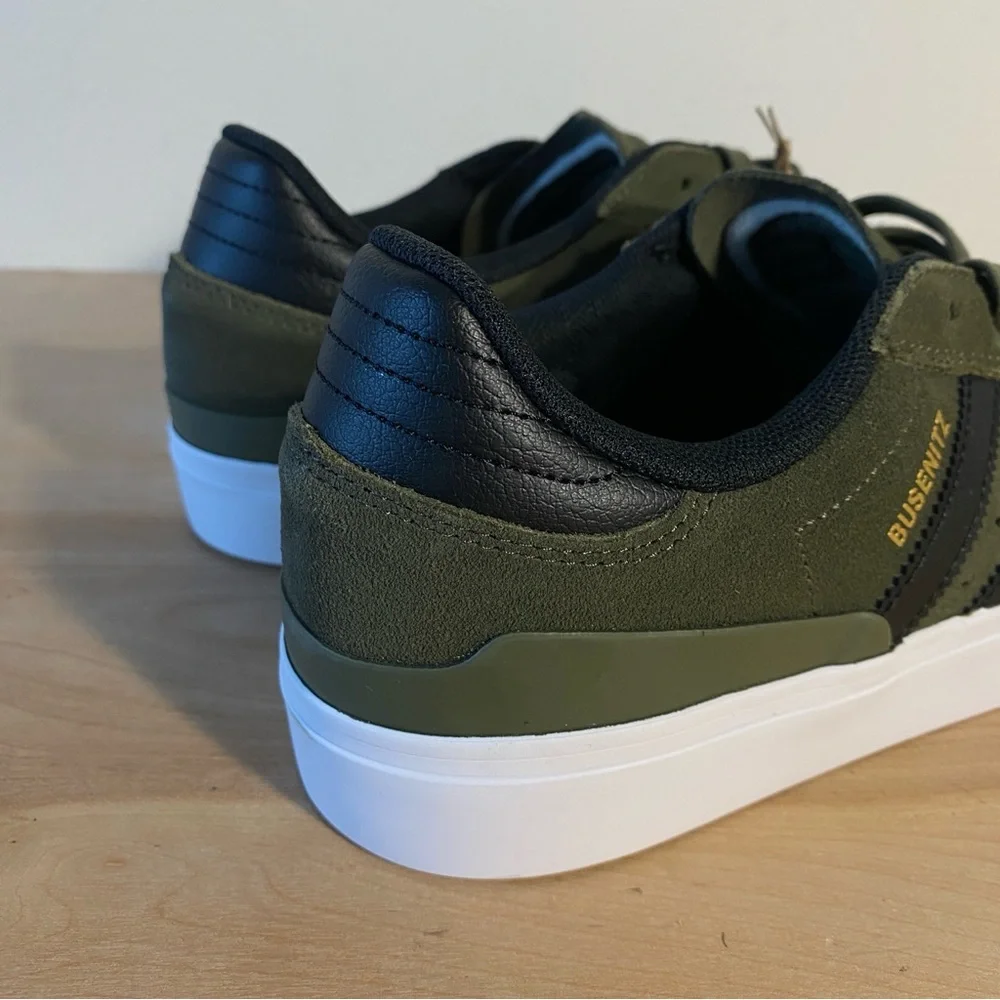 Adidas Busenitz Vulc 2 Olive Green - Size 10